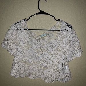 Urban Outfitters Lace Crop Top